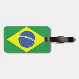 Flagge Brasiliens Gepäckanhänger