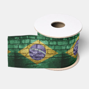 Flagge Brasiliens Ripsband