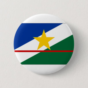 Flagge Brasiliens Roraima Button