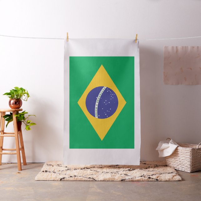 Flagge Brasiliens Stoff (Beispiel)