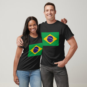 Flagge Brasiliens T-Shirt