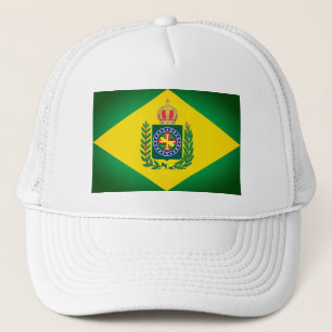 Flagge Brasiliens Truckerkappe