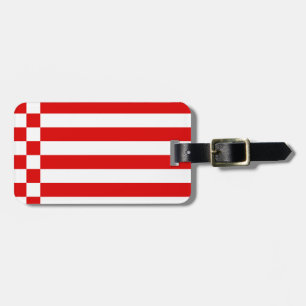 Flagge Bremens Gepäckmarke Gepäckanhänger