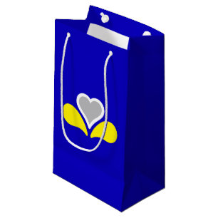 Flagge Brüssel, Belgien - Kleine Geschenktasche Geschenktüte