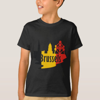 Flagge Brüssel T-Shirt