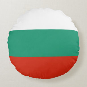 Flagge Bulgarien Rundes Kissen