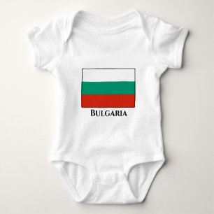 Flagge Bulgariens Baby Strampler