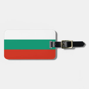 Flagge Bulgariens Gepäckanhänger