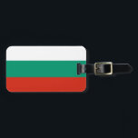 Flagge Bulgariens Gepäckanhänger<br><div class="desc">Flagge Bulgariens</div>