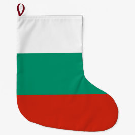 Flagge Bulgariens Großer Weihnachtsstrumpf