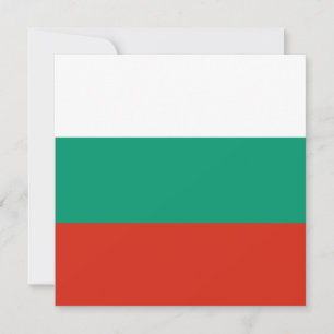 Flagge Bulgariens Karte