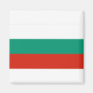 Flagge Bulgariens Magnet