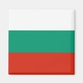 Flagge Bulgariens Magnet