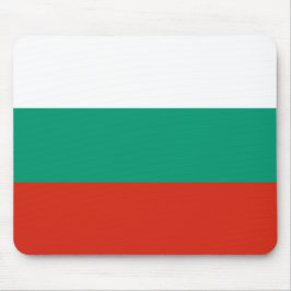 Flagge Bulgariens Mousepad
