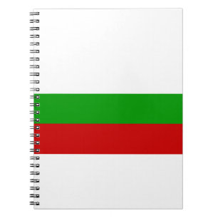 Flagge Bulgariens Notizblock