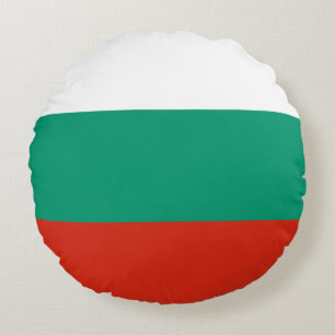 Flagge Bulgariens Rundes Kissen
