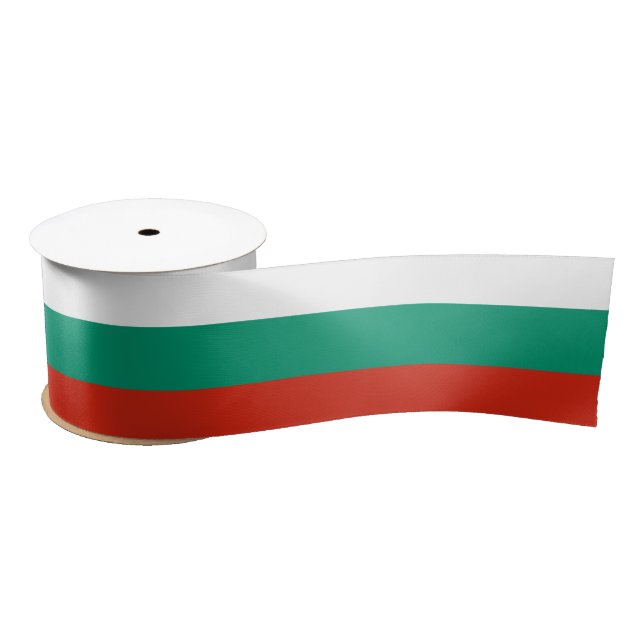 Flagge Bulgariens Satinband (Spule)