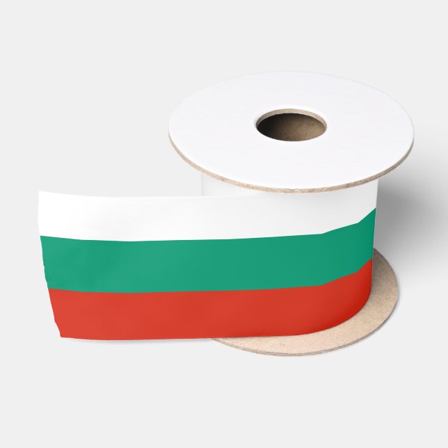 Flagge Bulgariens Satinband (Spule)