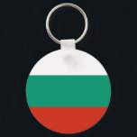 Flagge Bulgariens Schlüsselanhänger<br><div class="desc">Flagge Bulgariens</div>