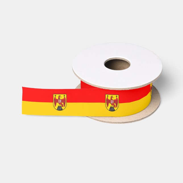 Flagge Burgenlands Satinband (Spule)