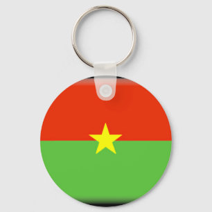 Flagge Burkina Faso Schlüsselanhänger