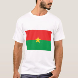 Flagge Burkina Faso T-Shirt