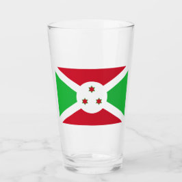 Flagge Burundis Glas