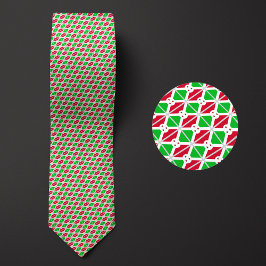 Flagge Burundis Muster Krawatte