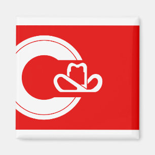 Flagge Calgarys, Alberta Magnet