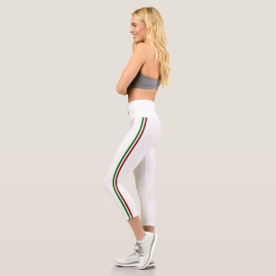 Flagge Capri Leggings