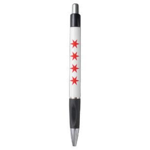 Flagge Chicago (Illinois) Pen Kugelschreiber