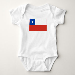 Flagge Chiles Baby Strampler