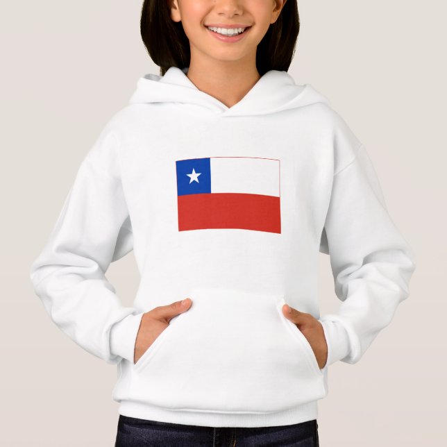 Flagge Chiles Hoodie (Vorderseite)