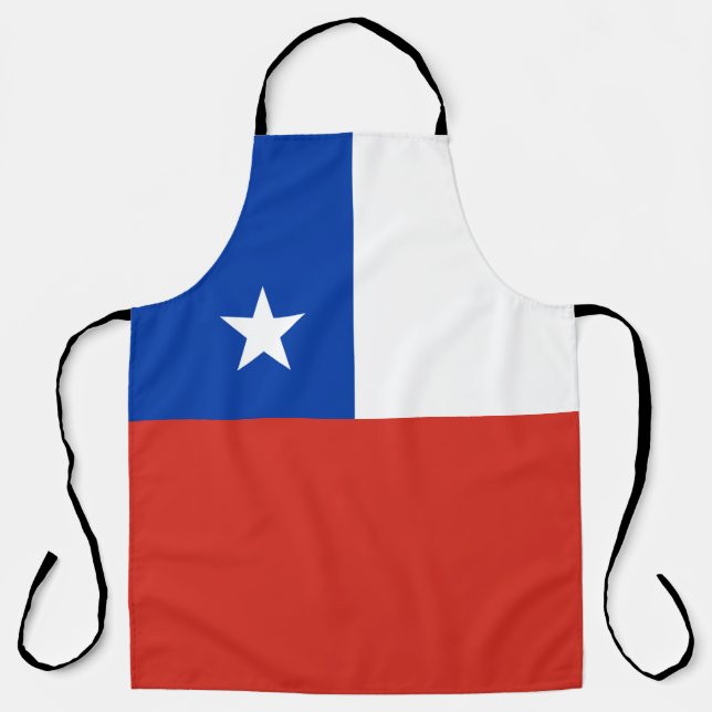 Flagge Chiles Schürze (Vorderseite)