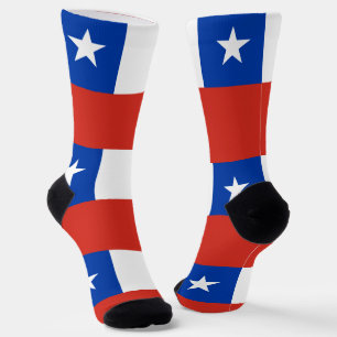 Flagge Chiles Socken