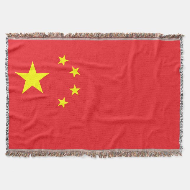 Flagge Chinas Decke (Vorderseite)