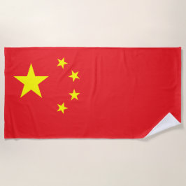 Flagge Chinas Strandtuch