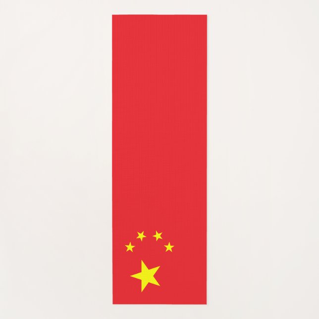 Flagge Chinas Yogamatte (Vorderseite)