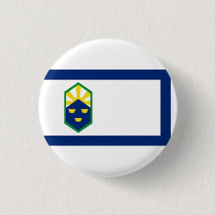 Flagge Colorado Springs, Colorado Button