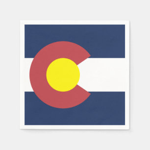 Flagge Colorados Serviette