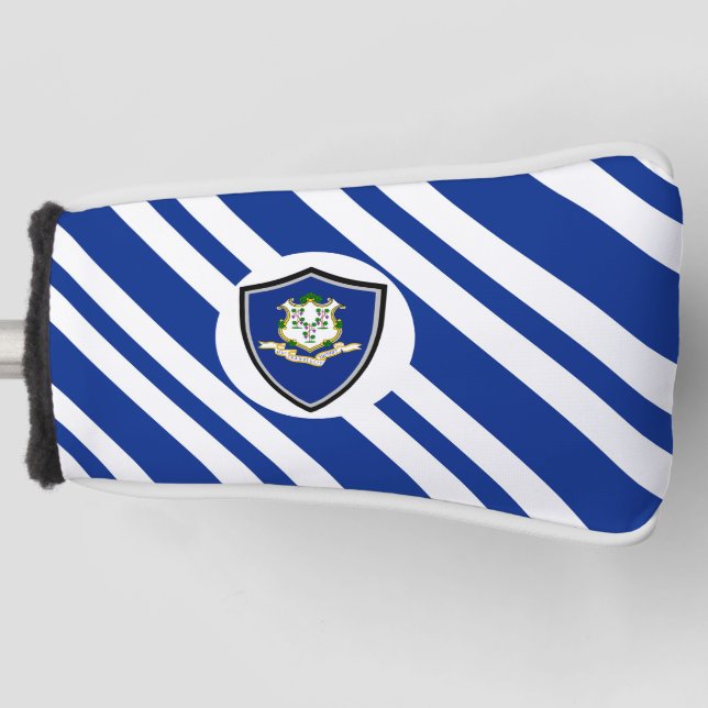 Flagge Connecticut Golf Headcover (Vorderseite)