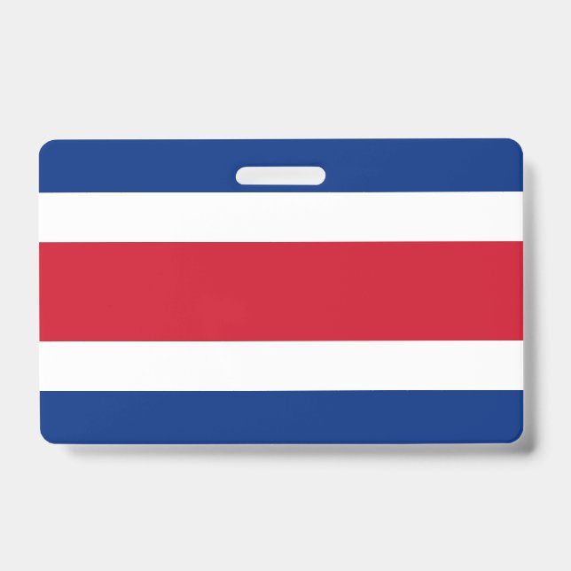 Flagge Costa Ricas Ausweis (Vorderseite)