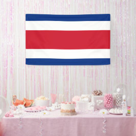 Flagge Costa Ricas Banner
