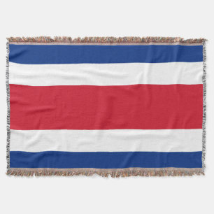 Flagge Costa Ricas Decke
