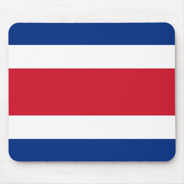 Flagge Costa Ricas Mousepad (Vorne)
