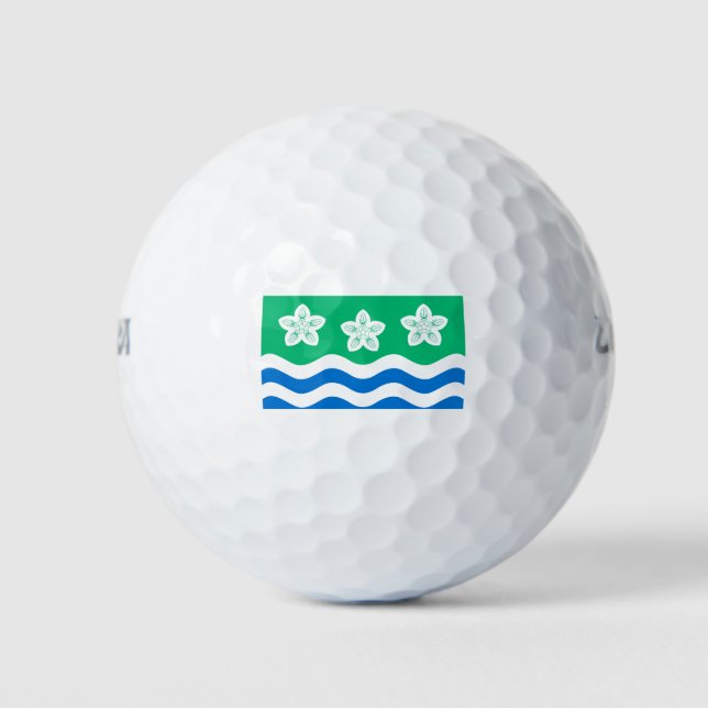 Flagge Cumberlands Golfball (Vorderseite)