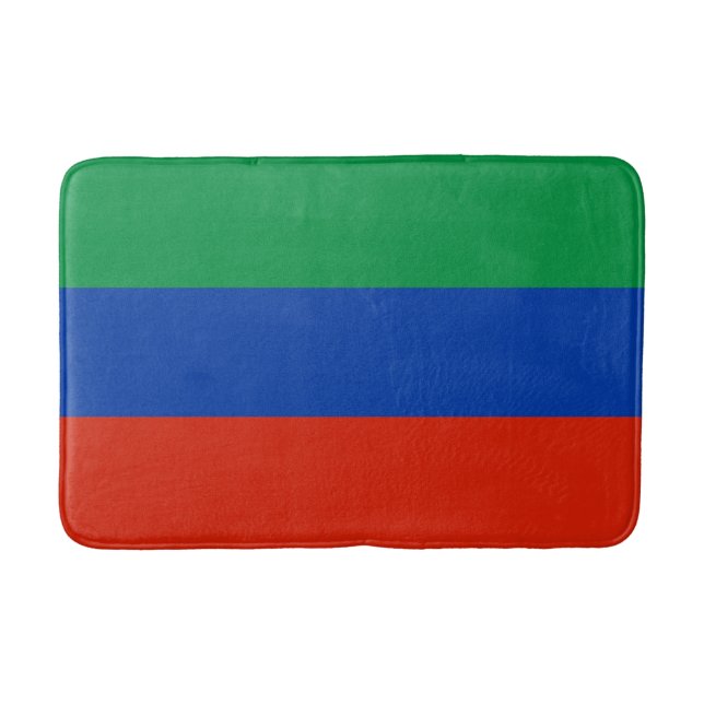 Flagge Dagestan Badematte (Vorderseite)