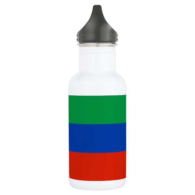 Flagge Dagestan Edelstahlflasche (Links)