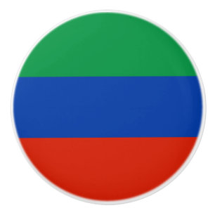 Flagge Dagestan Keramikknauf
