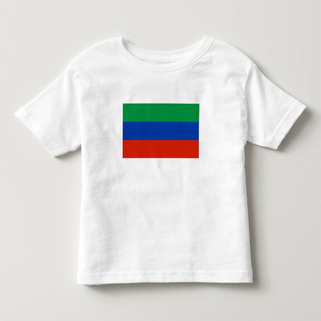 Flagge Dagestan Kleinkind T-shirt (Vorderseite)